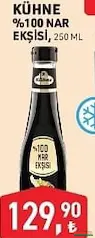 KÜHNE %100 NAR EKŞİSİ 250 ML fiyat ve kampanya bilgisi